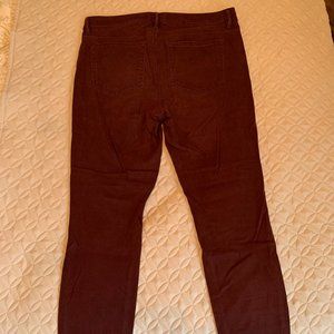Maroon Loft Dress/Work Pants